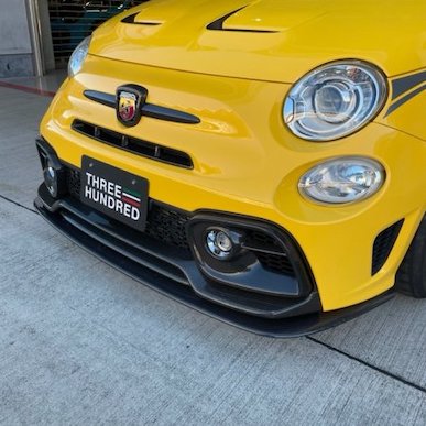 THREE HUNDRED ABARTH CARBON FRONT SPLITTER