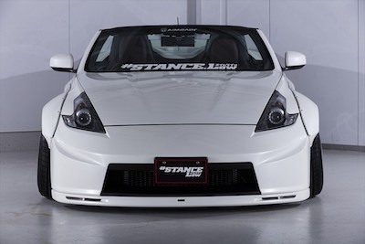 AIM GAIN GT Fairlady Z Z34/370Z FRONT BUMPER+UNDER LIP type2