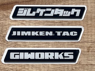 JIMKEN TAC original emblem for Jimny