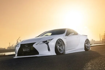 KUHL LCR-RSW LEXUS LC WIDE Aero Kit BASIC SET