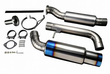 RSE Fairlady Z Z34 Full Titanium Muffler Kit