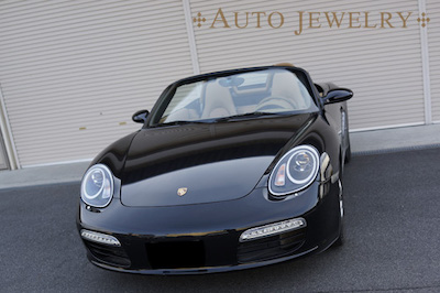 [Auto Jewelry] Porsche 987 Early Boxster Cayman LED Position Headlight (for HID Vehicles) Black