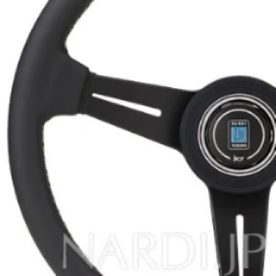 Nardi CLASSIC Black Leather/Black Spokes (33φ) N110