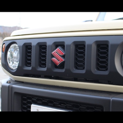 K-Products  Jimny Interior Cutting Sheet for Front Grill Suzuki Logo Mark 