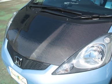 DOOBIE Carbon Bonnet For Honda New Fit GE