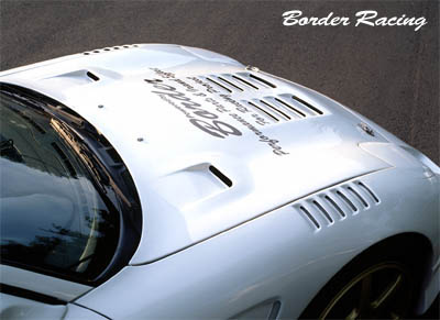 Border Racing Air scoop bonnet FD3S