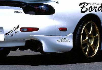 Border Racing Rear side diffuser FD3S