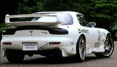 Border Racing Rear Wing FD3S Type-IV