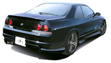 Border Racing Trunk Hood Spoiler ECR33 / BCNR33