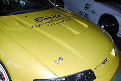 Border Racing Air scoop bonnet BCNR33