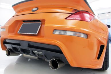 Weber Sports Z33 ZENITH LINE Rear Bumper (FRP)