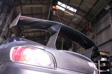 Amis S2000 Carbon Rear Wing Made of Wet Carbon