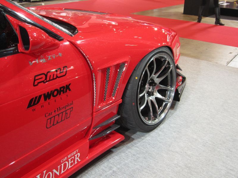 Car Modify Wonder GLARE エアロ GT・フロントワイドフェンダー 50mm 左右セット 180SX