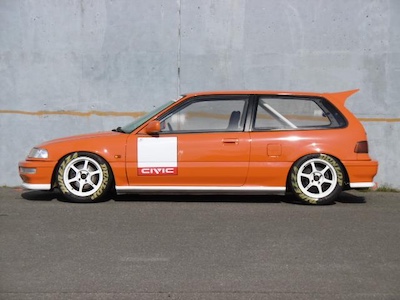 ZEROFIGHTER  Long rear wing spoiler EF