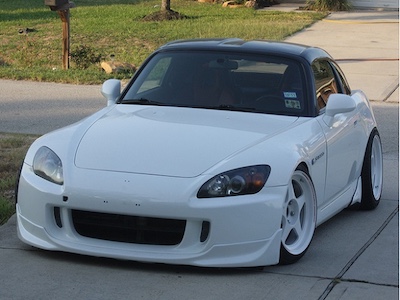 ZEROFIGHTER  S2000 late model genuine type urethane front lip