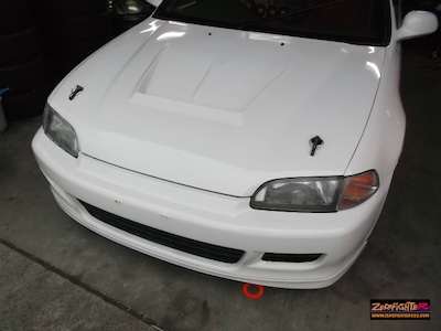 ZEROFIGHTER  Traction Stay Hook Ver.2 (Tow Hook)