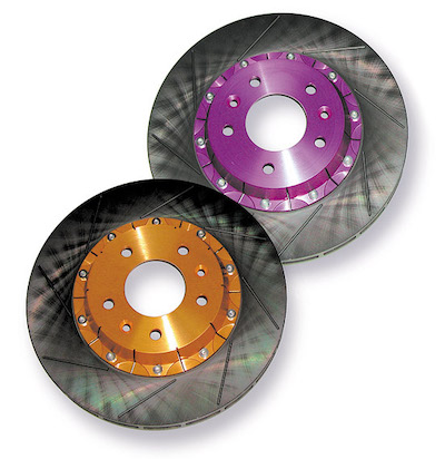 Biot Front D nut type genuine replacement 2-piece rotor NISSAN SKYLINE GT-R 32/33/34 (brembo)