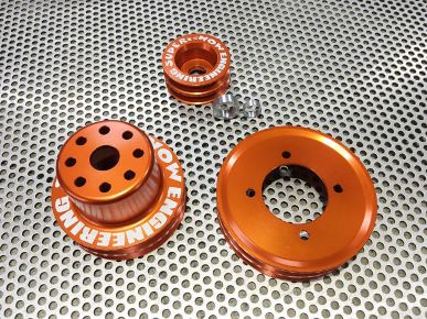 Super Now FC3S (Late) Pulley 3-Piece Set