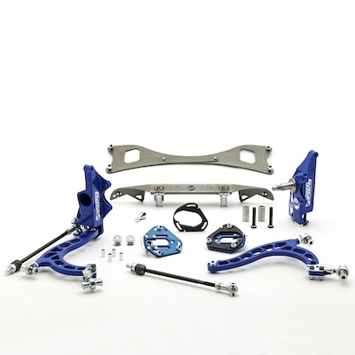 Wisefab Nissan S13 Front V2 Drift Angle Lock Kit with Rack Relocation