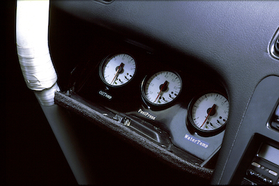 Border Racing TRI-EYE meter panel inner Silvia S13