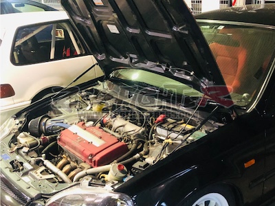 ZEROFIGHTER  FK8 Civic Bonnet Hood Damper