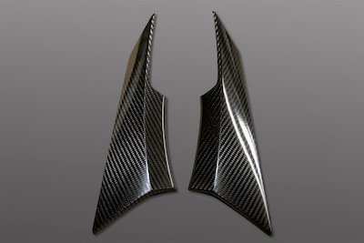 Top Secret RZ34 Dry Carbon Front Pillar