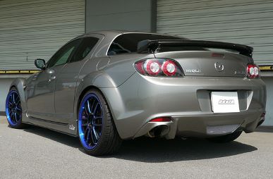 ODULA  RX-8 REAR UNDER SPOILER