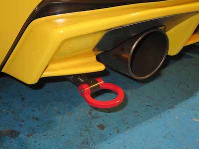 ROCKET DANCER Fairlady Z rear tow hook Z33 / Z34