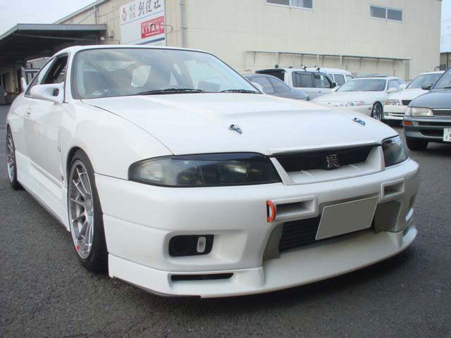 Bee R Type 2 front lip spoiler for BCNR33