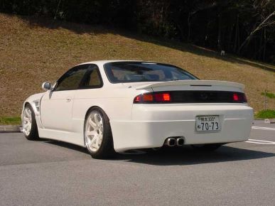 Super Made Instant Gentleman S14 Silvia Previous Term Rear Bumper