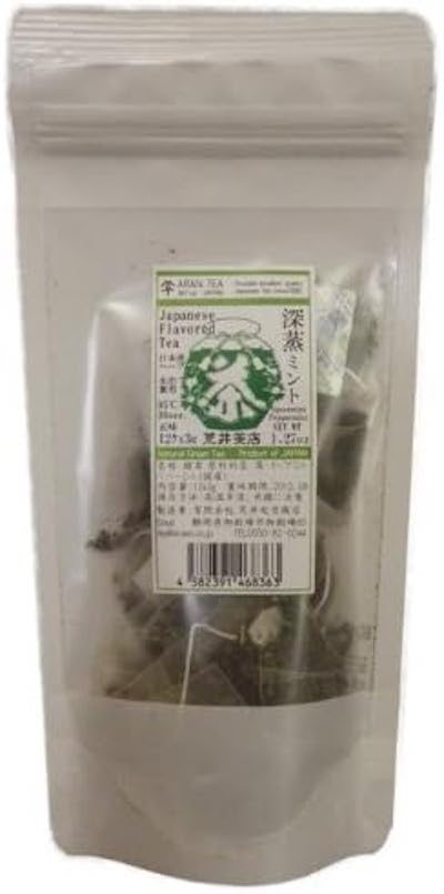 ARAI's Green tea & Mint (荒井茶店 深蒸ミント ティーバッグ )