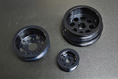 Tec-Art's AE86 Genuine Diameter Aluminum Pulley