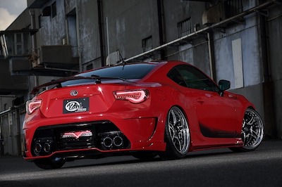 KUHL Toyota 86 Ver2 02R-SSⅠ BODY KIT BASIC SET 4PCS