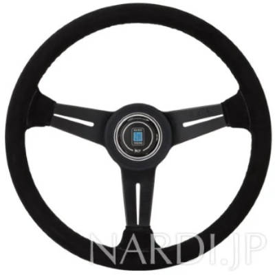 Nardi CLASSIC Black Suede/Black Spokes (36φ) N135