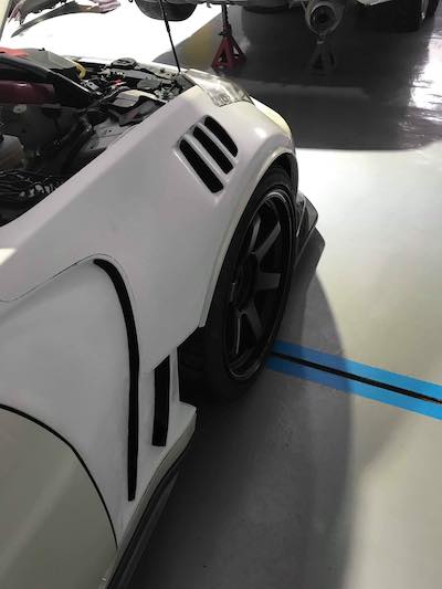 N-ONE Racing Z33 SUNDOME fender for Fairlady Z