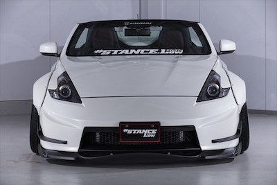 AIM GAIN GT Fairlady Z Z34/370Z FRONT BUMPER+UNDER LIP type1