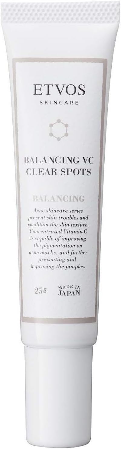 ETVOS Balancing VC Clear Spots 25g [shiny sebum rough skin prevention serum] azelaic acid glycylglycine human ceramide