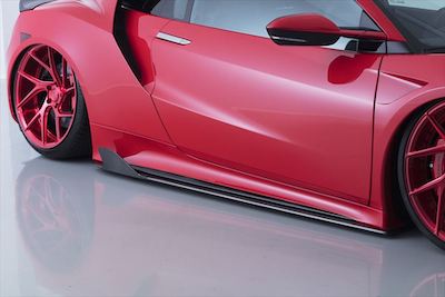 Aim Gain SPORT NSX Side under fins (fins included *Fins are made of dry carbon)
