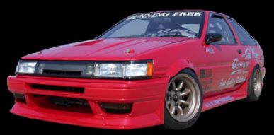 Run-Free AE86 Trueno / Levin Front Bumper Spoiler