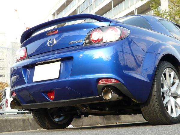 Be Free RX-8 SE3P All Sten muffler w/ Tyco