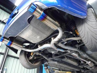 Be Free Honda S2000 AP1 AP2 catalyst straight pipe straight pipe stainless steel muffler