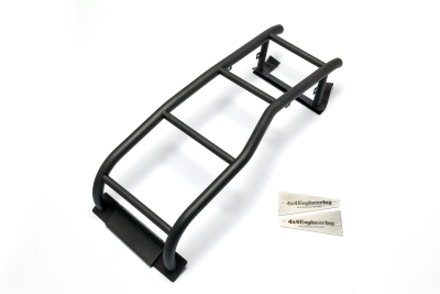 4x4 Engineering Rear ladder for Land Cruiser 150 Prado [Stainless steel/matt black]