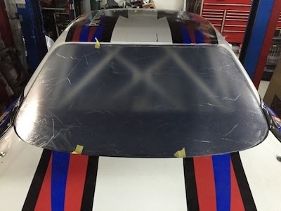 Vertex Polycarbonate rear glass (4mm thick) with weatherproof treatment on both sides