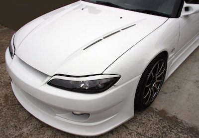 [VERTEX EDGE] S15 SILVIA Bonnet with slit