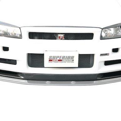 SUPERIOR Carbon Front Lip Spoiler Skyline BNR34