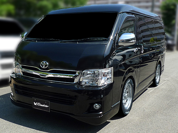 Origin Labo - 200 Hiace Type 3 Rugger Model Front Half Spoiler - Wide Body