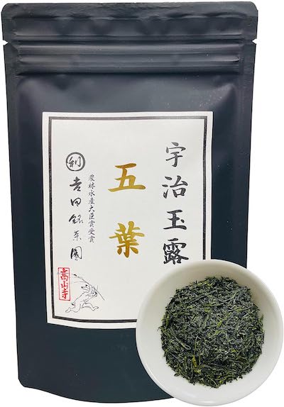 Kyoto Uji Maru Yoshida Tea Garden Gyokuro Japanese Green Tea Leaf 80g