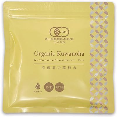 Honjien Tea Honjien Health Tea Made in Japan Shiga Prefecture Organic JAS Certified Organic Mulberry Leaf Powder