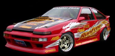 Run-Free AE86 Trueno / Levin Acrylic Glass