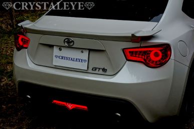 CRYSTALEYE 86 / BRZ Fiber LED Back Fog Lamp Clear Type